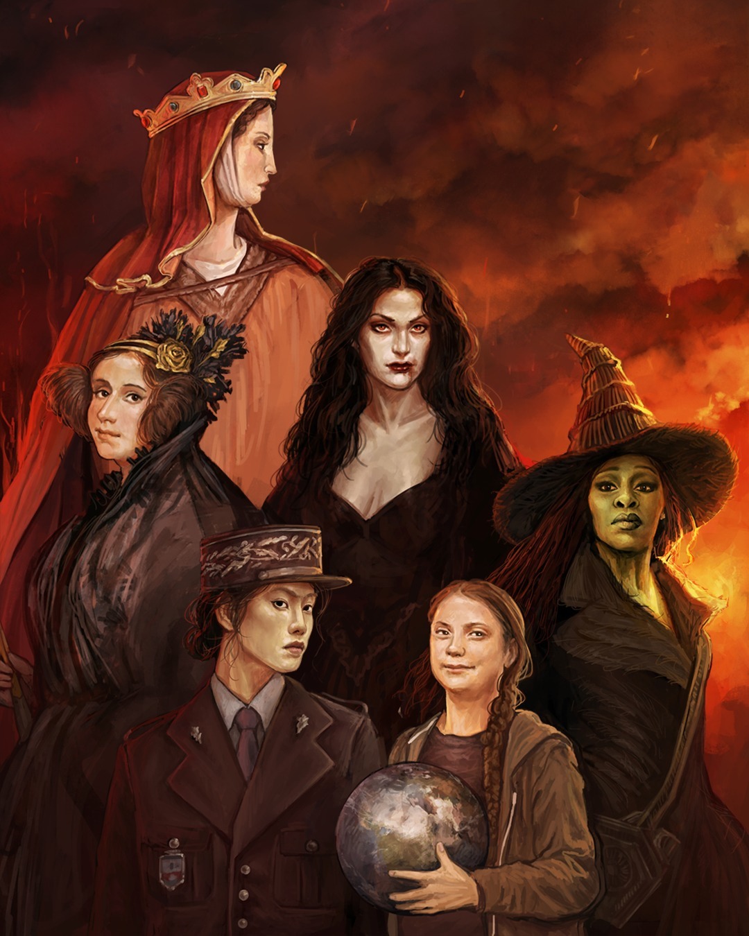 On a l'illustration de la très chouette affiche du festival ImaJn'ère.